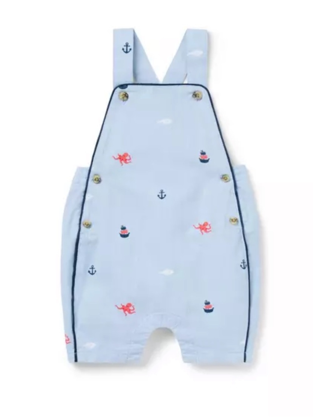 Baby sea friends overall